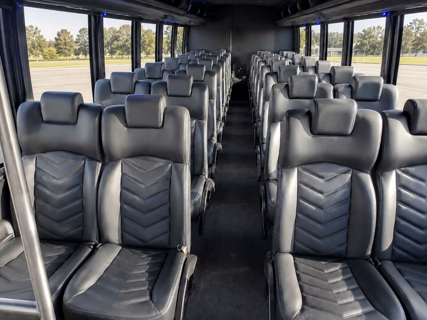 18 passenger minibus inside