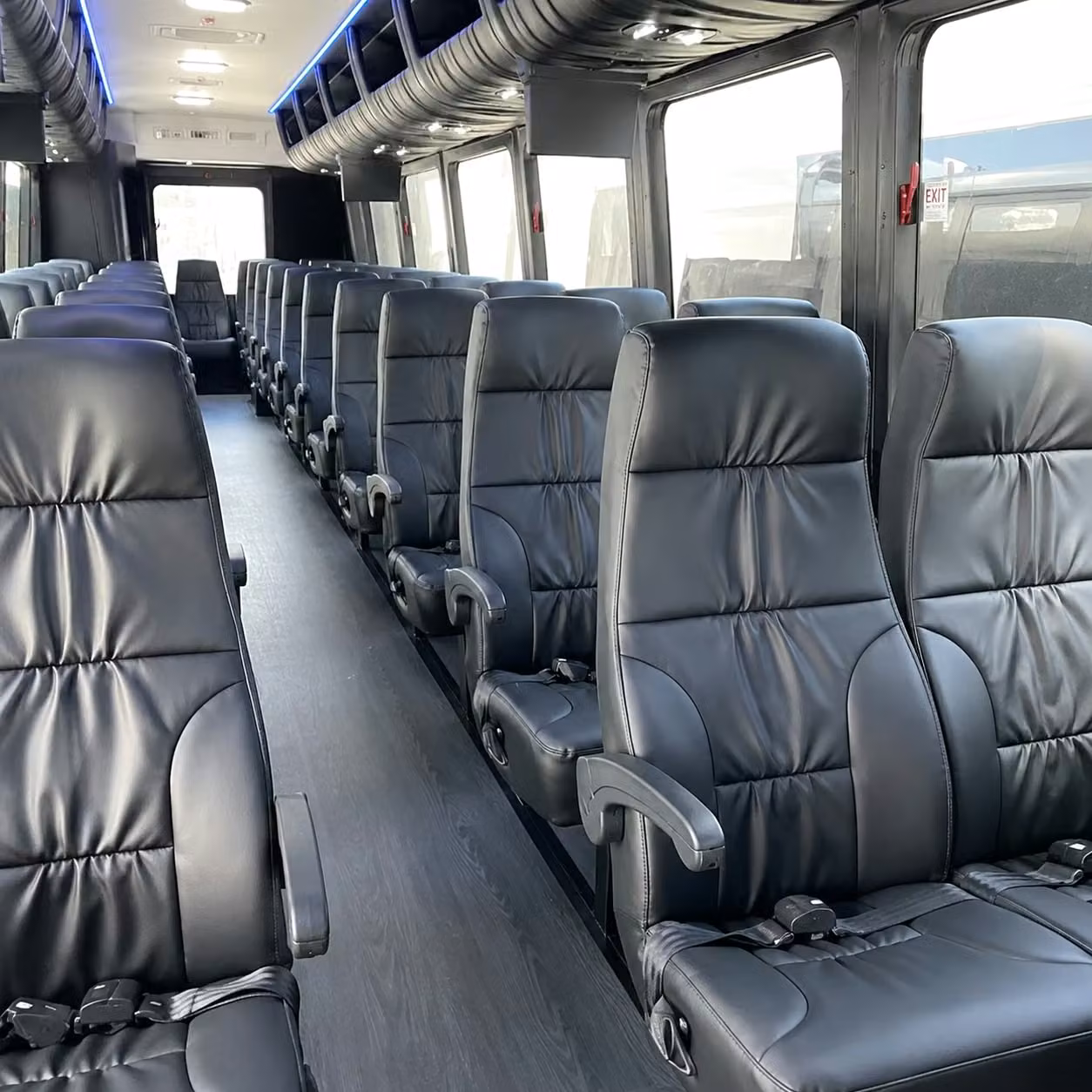 30 passenger minibus interior