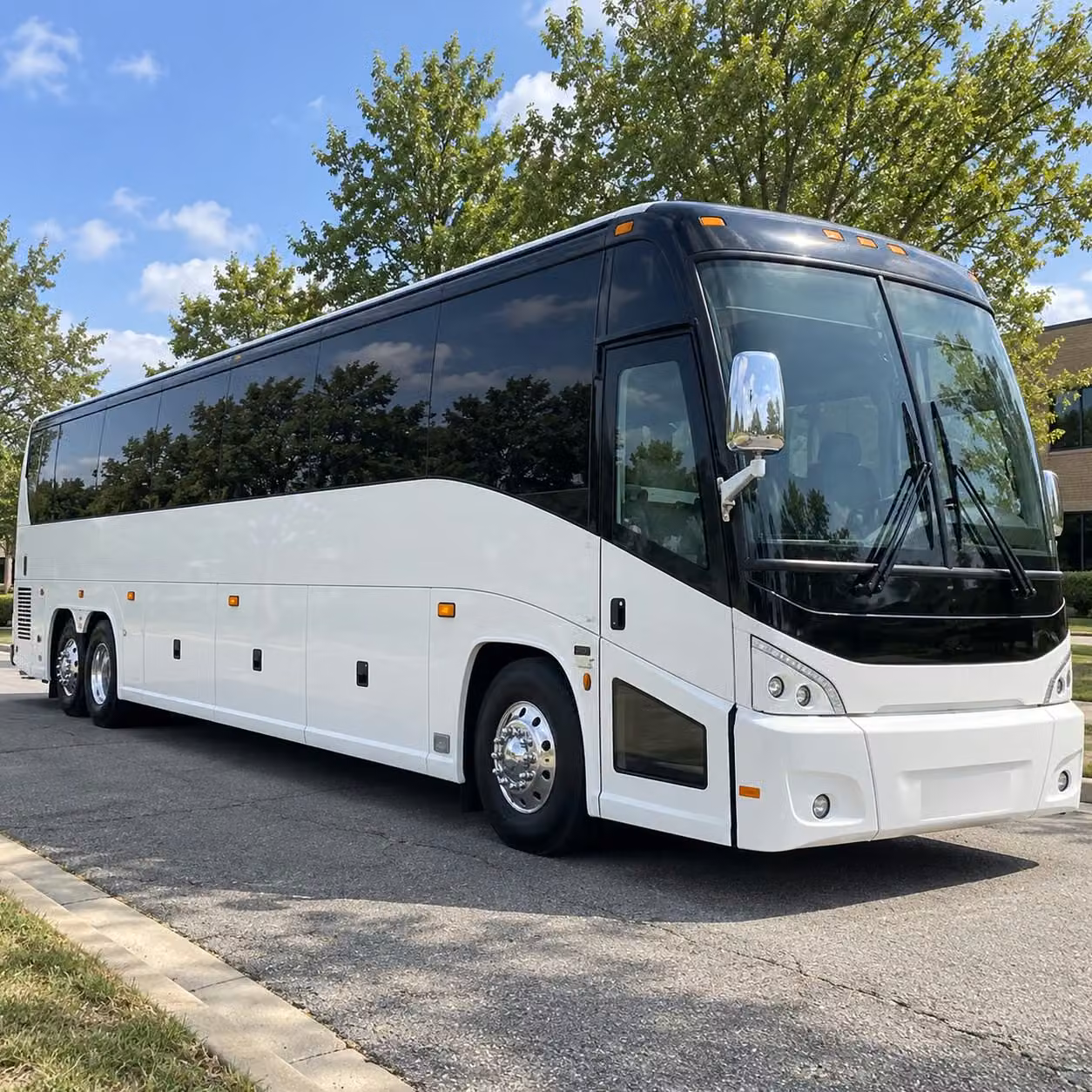 56 passenger charter bus