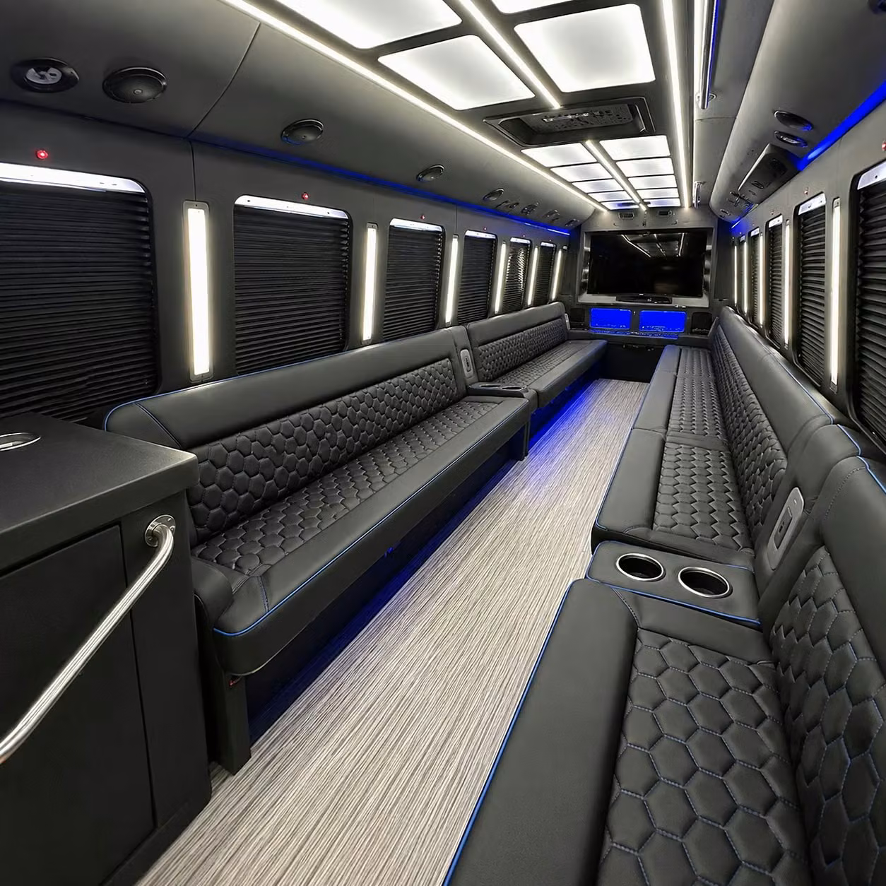 rent a party bus or sprinter van for your thornton bridal party ride