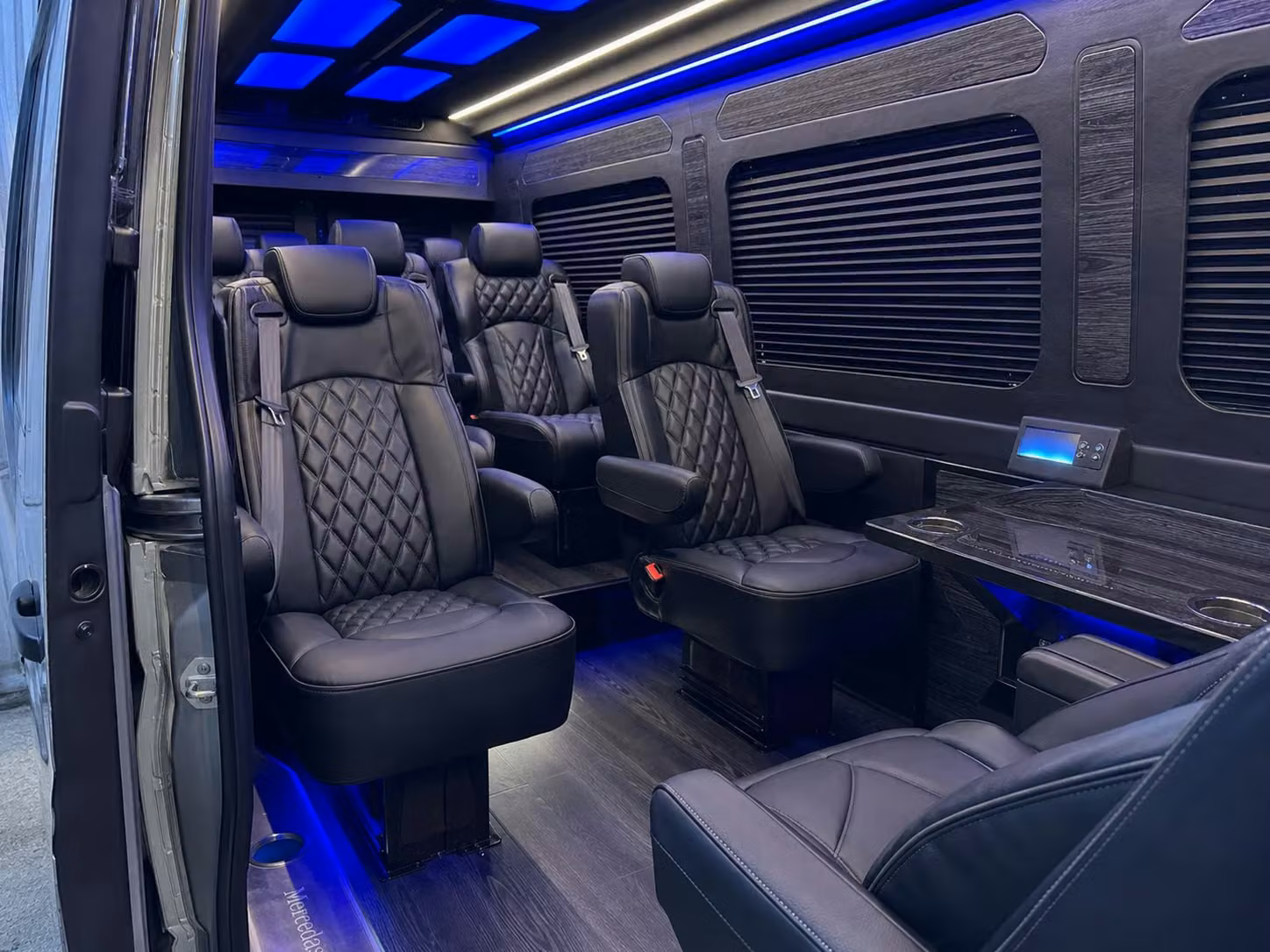 sprinter van transportation for groups and events across thornton