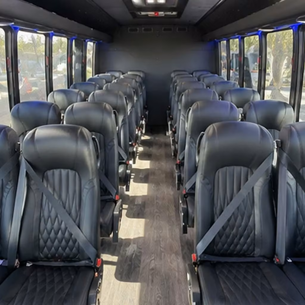 thornton 35 passenger minibus rental